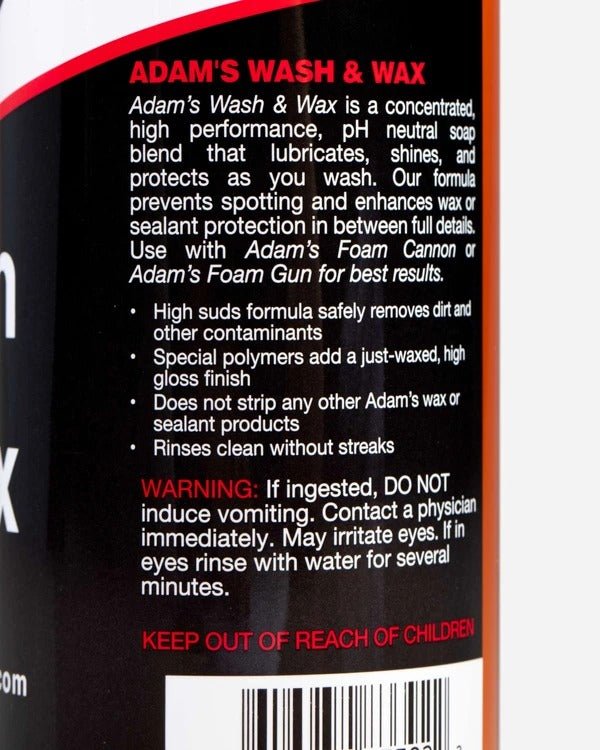 ウォッシュ&ワックス | Adam’s Wash & Wax - ARMLOCKERS SHOP