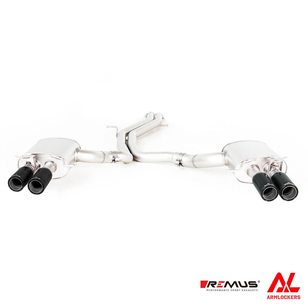 REMUS Muffler Audi RS4 8WDECF Selectable Tail Silencer Set REMUS
