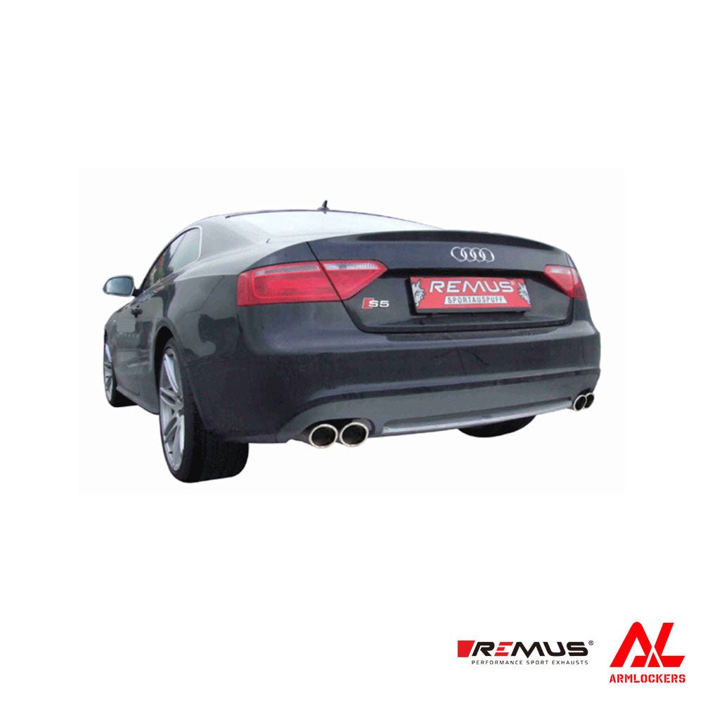レムス マフラー Audi S5 8TCAUF Φ84 アングルW 左右 REMUS - アームロッカーズ