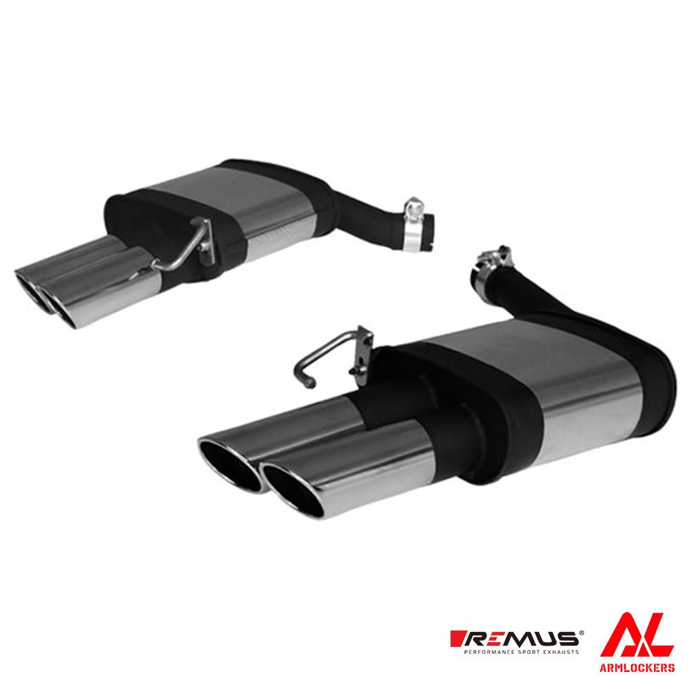 レムス マフラー Audi S5 8TCAUF Φ84 アングルW 左右 REMUS - アームロッカーズ