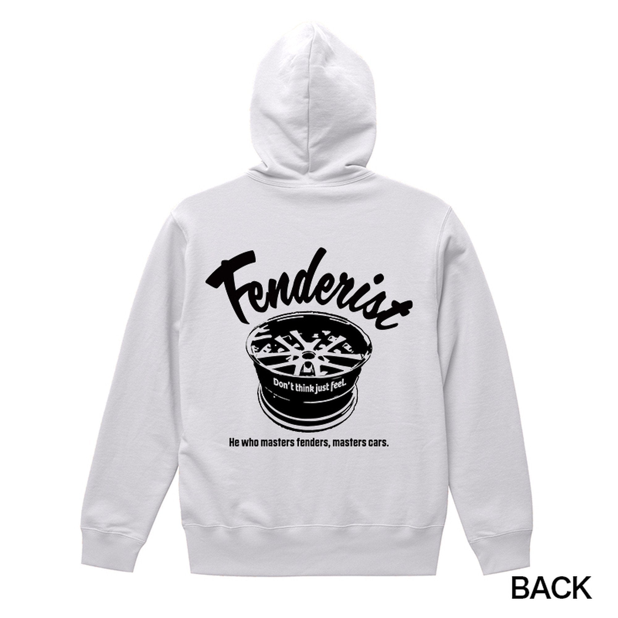 Impress Hoodie White - Fenderist