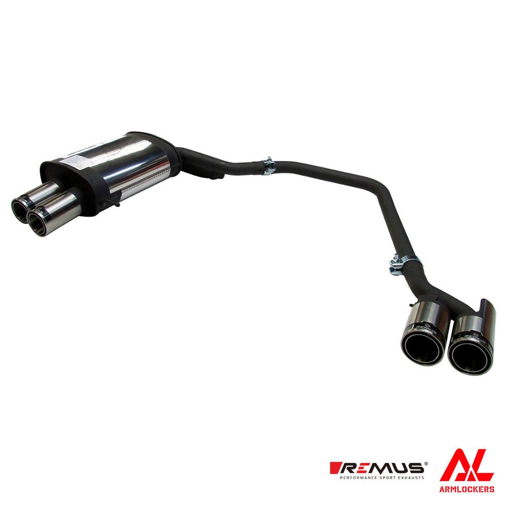 レムス マフラー BMW F10 F11 523d Φ84ストリートレース W 左右 アダプター付き REMUS - アームロッカーズ