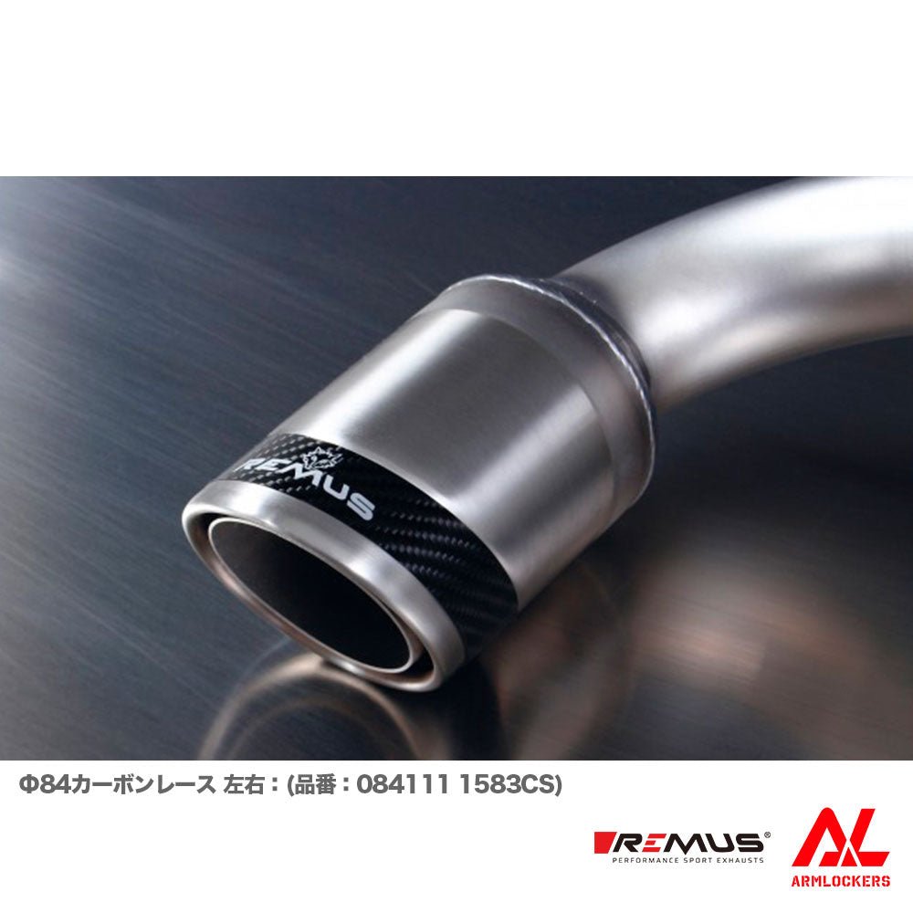 レムス マフラー BMW F20 1A16 センターパイプ / サイレンサー テール