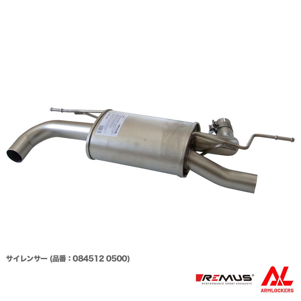  F31 320D 前期用 REMUS デュアルテールパイプ マフラー本体 レムス マフラー BMW F30 F31 320d 選べるテール サイレンサー セット