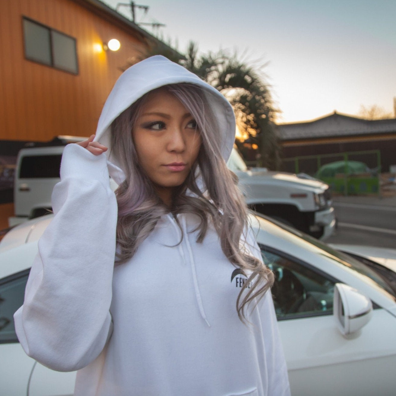 Common Hoodie White - Fenderist