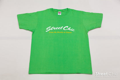 Crew T-shirt Curve LIME - StreetChic