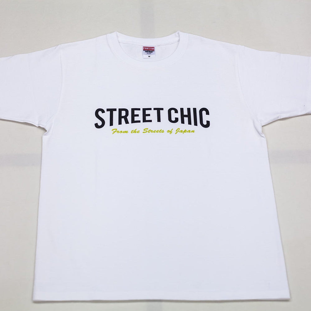 Crew T-shirt Block WHITE - StreetChic