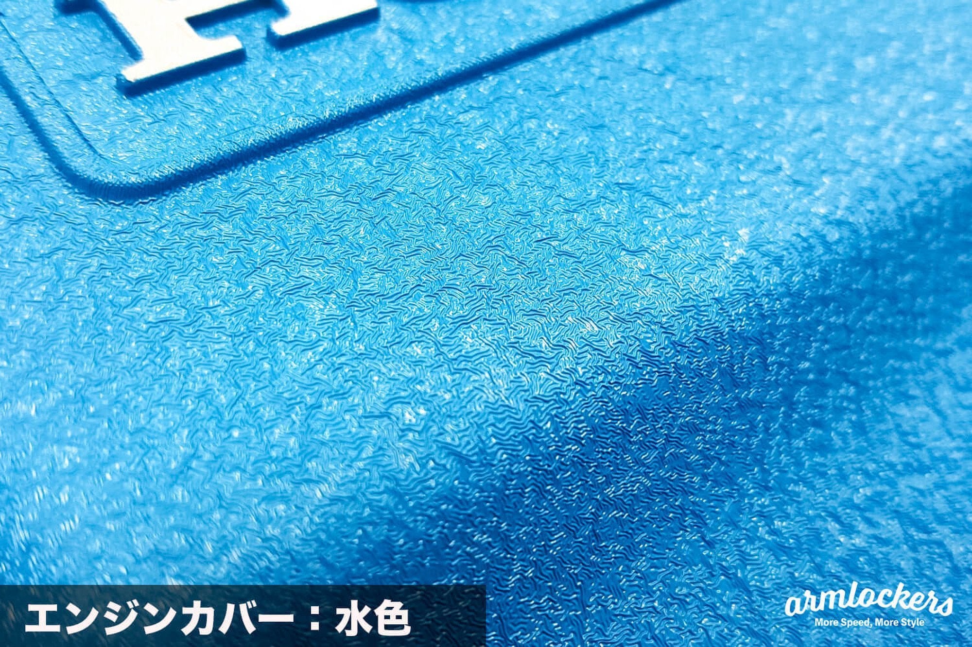 エンジンカバーの結晶塗装（6気筒～）