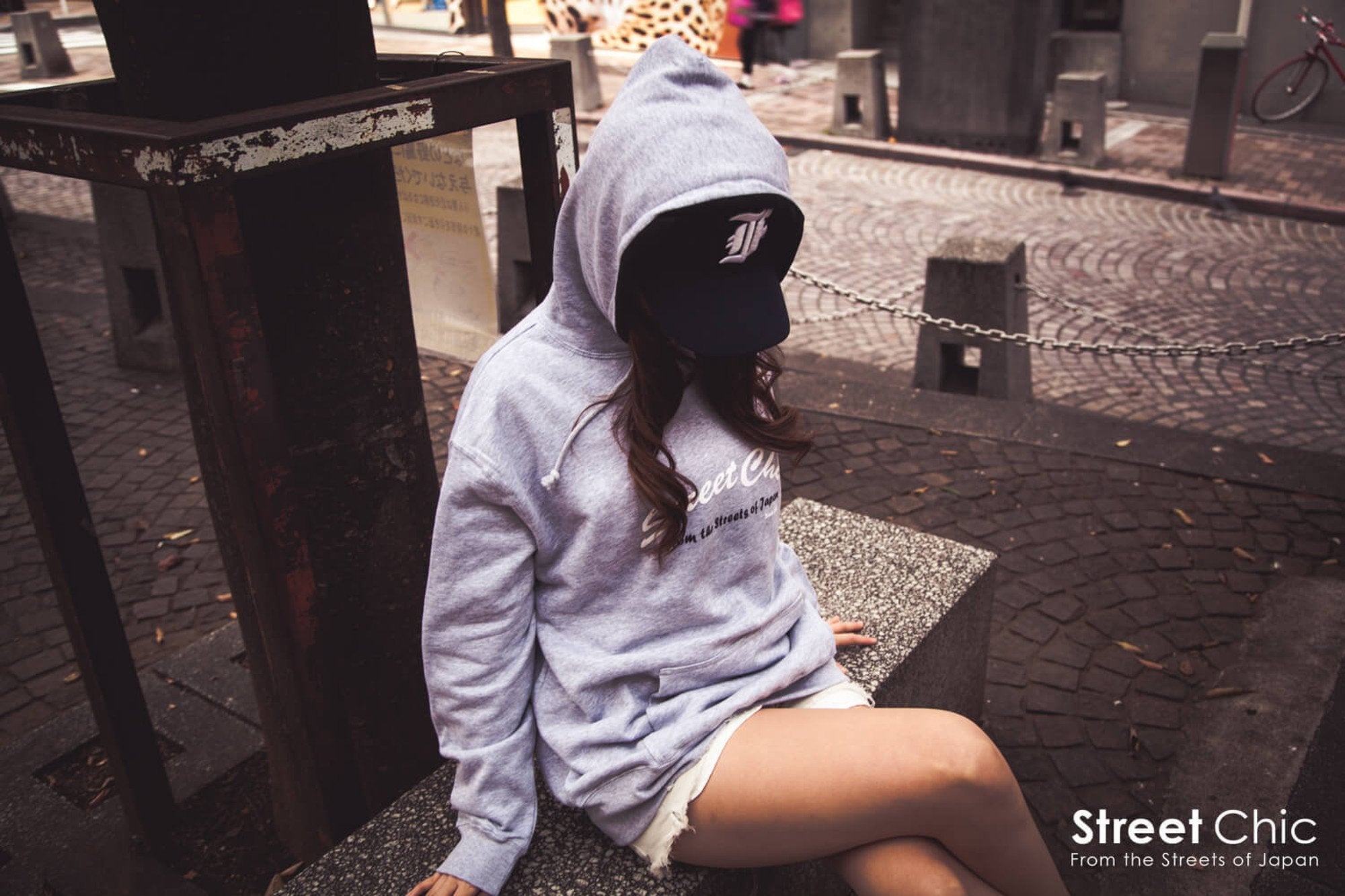 Crew Hoodie GRAY - StreetChice