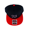 FJ LOGO #002 CAP Black / Red - Fenderist - アームロッカーズ