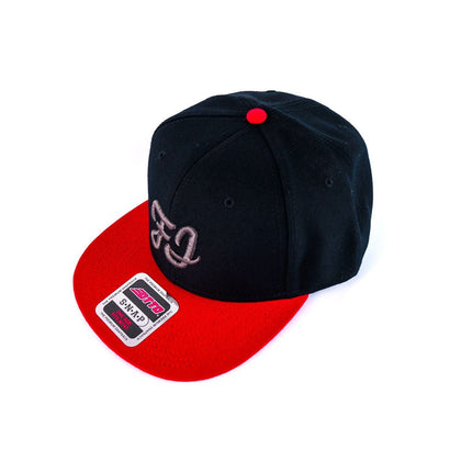 FJ LOGO #002 CAP Black / Red - Fenderist - アームロッカーズ