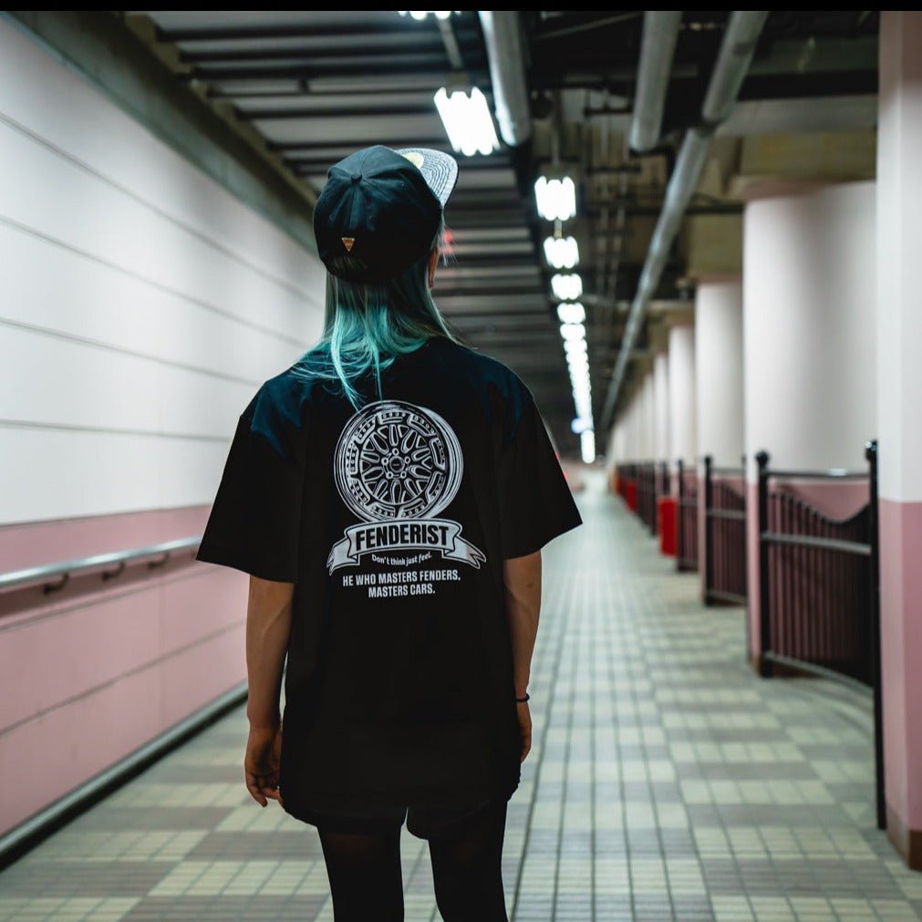 Impress T-shirt #003 Black - Fenderist - ARMLOCKERS SHOP