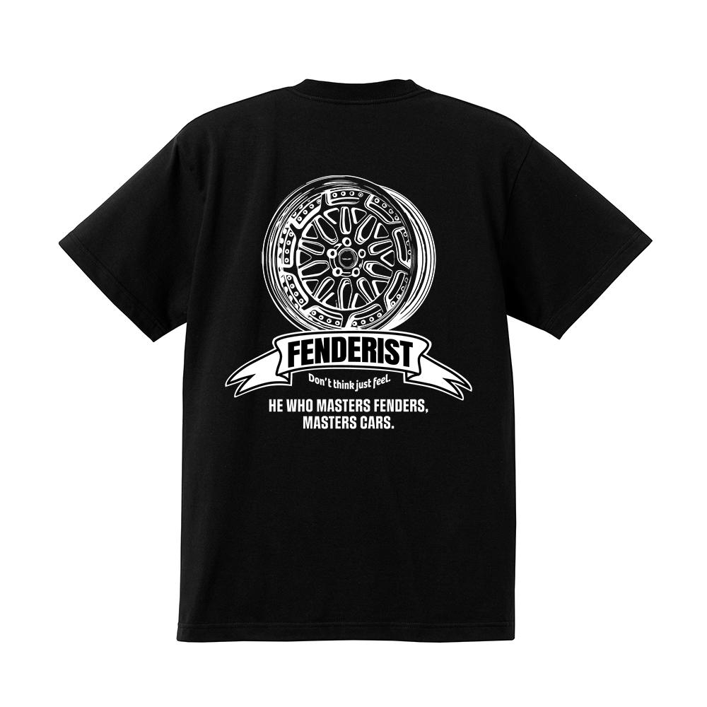 Impress T-shirt #003 Black - Fenderist - ARMLOCKERS SHOP