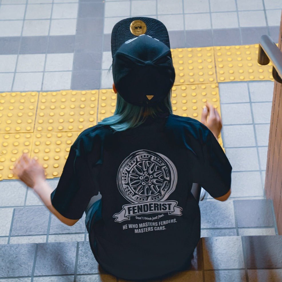Impress T-shirt #003 Black - Fenderist - ARMLOCKERS SHOP