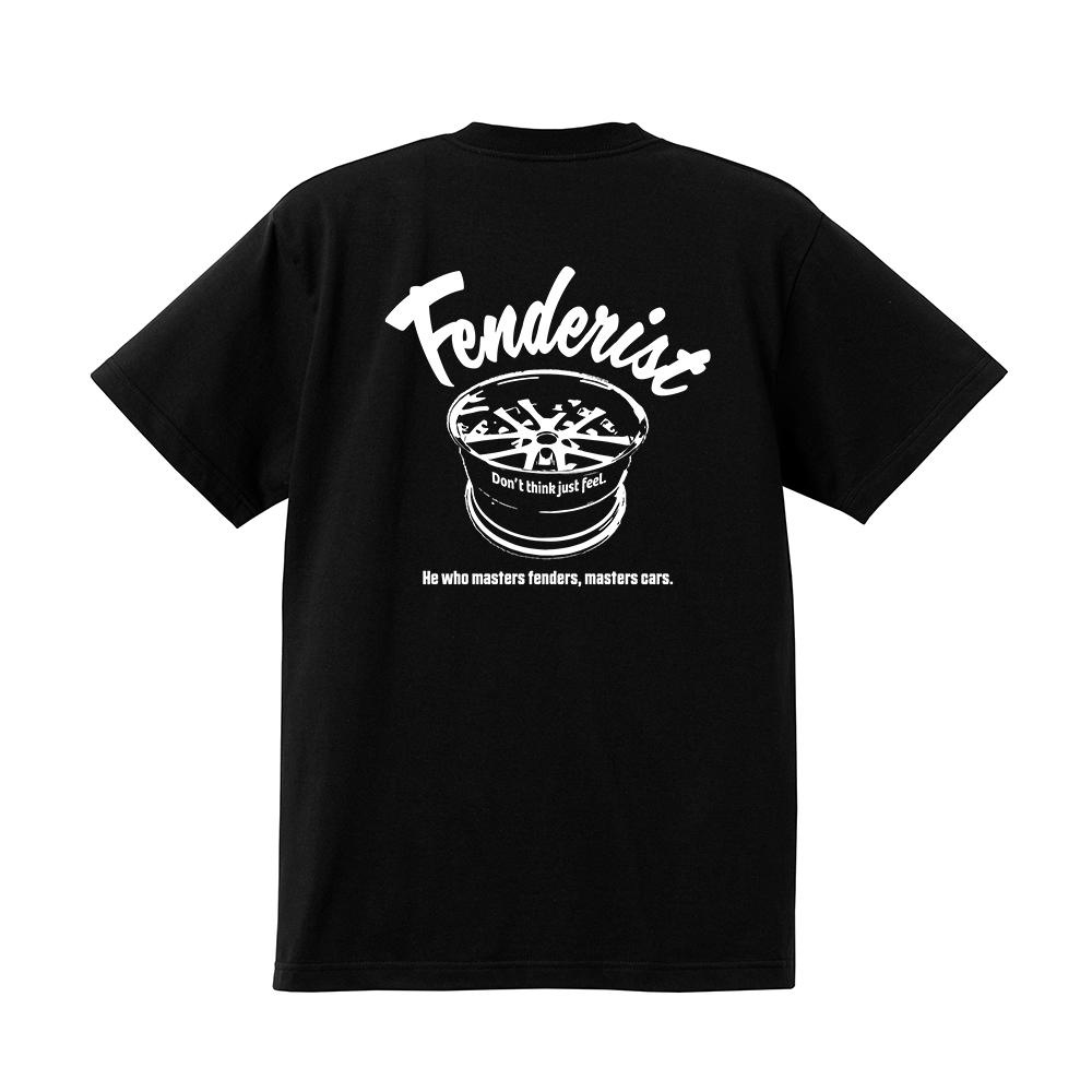 Impress T-shirt Black - Fenderist - ARMLOCKERS SHOP