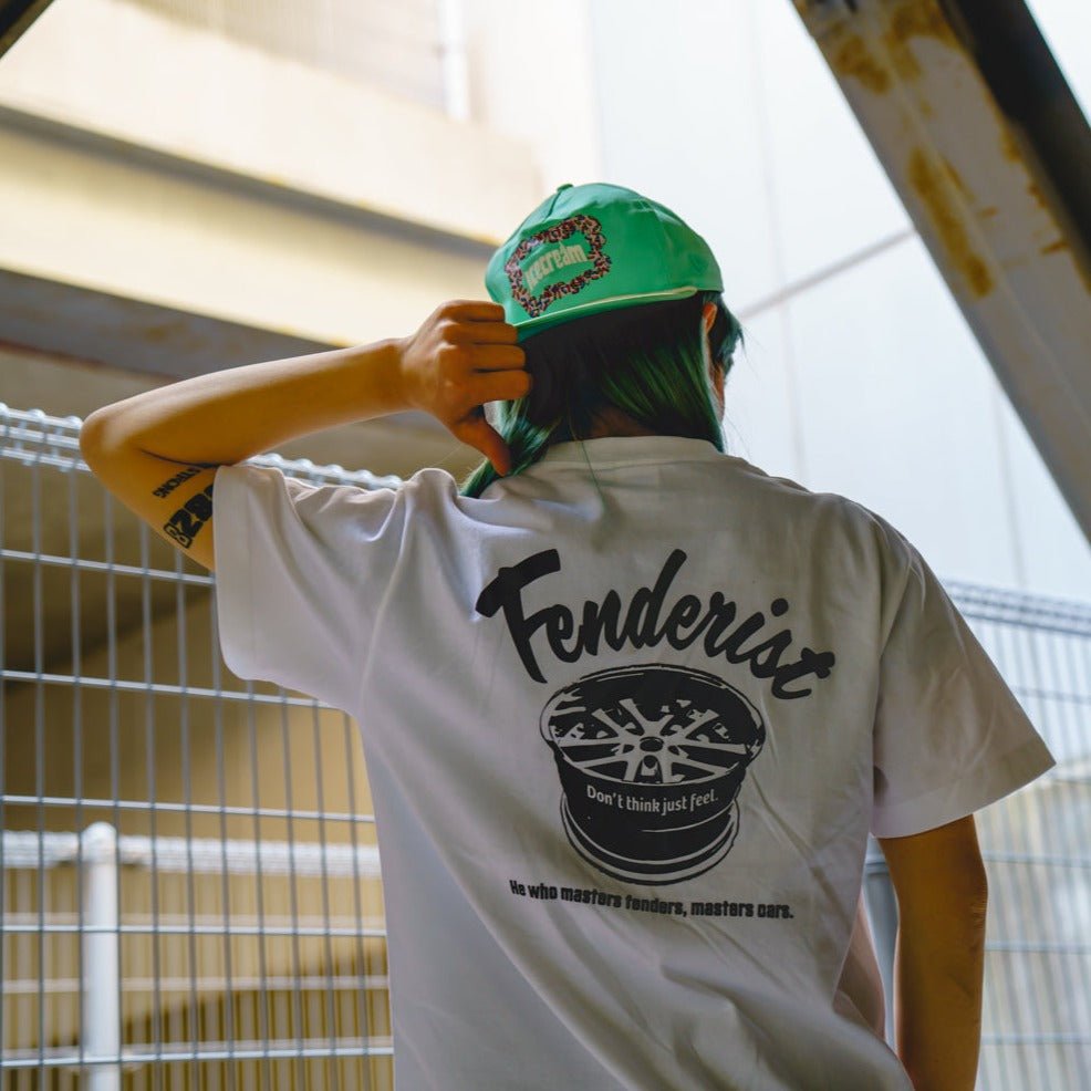 Impress T-shirt White - Fenderist - ARMLOCKERS SHOP