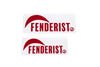 Official Decal Red - Fenderist - ARMLOCKERS SHOP