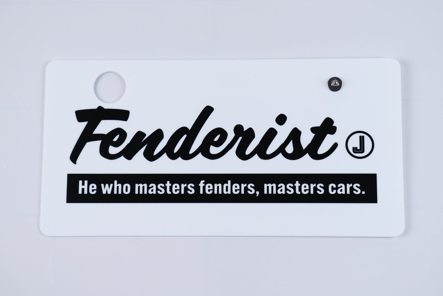 ナンバープレート Official Logo - Fenderist - ARMLOCKERS SHOP