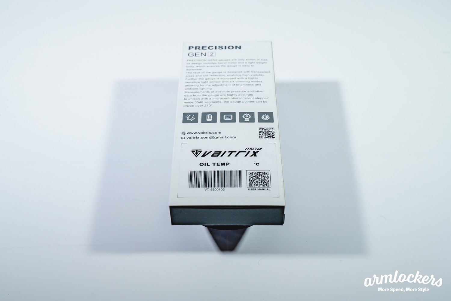 バイトリクス 油温計 / センサー、配線付き 汎用タイプ PRECISION GEN2 - VAITRIX - ARMLOCKERS SHOP