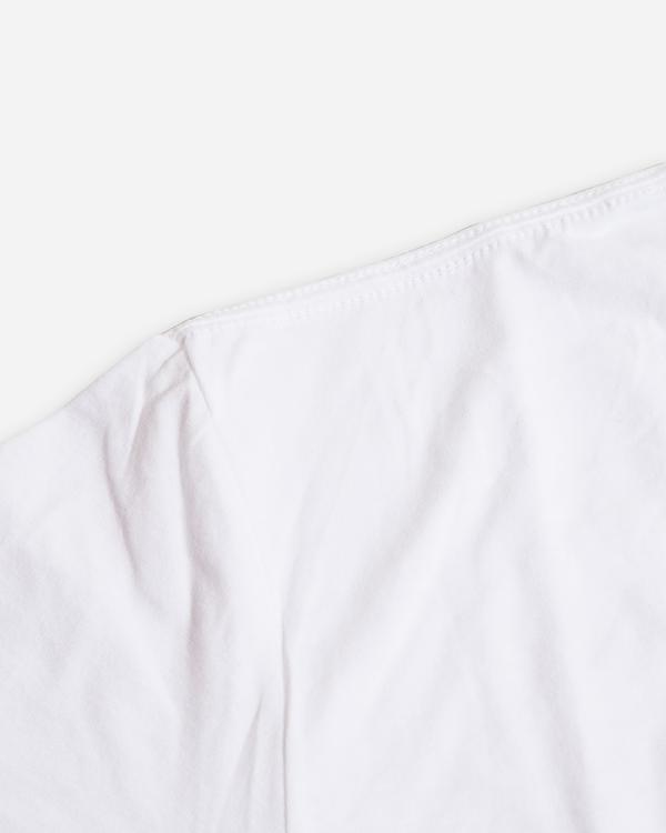 ロゴTシャツホワイト | Adam's Logo T-shirt White - ARMLOCKERS SHOP